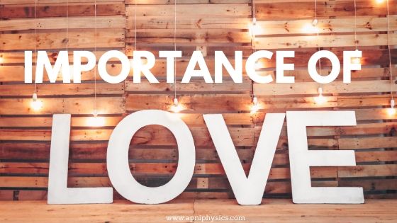 importance of love