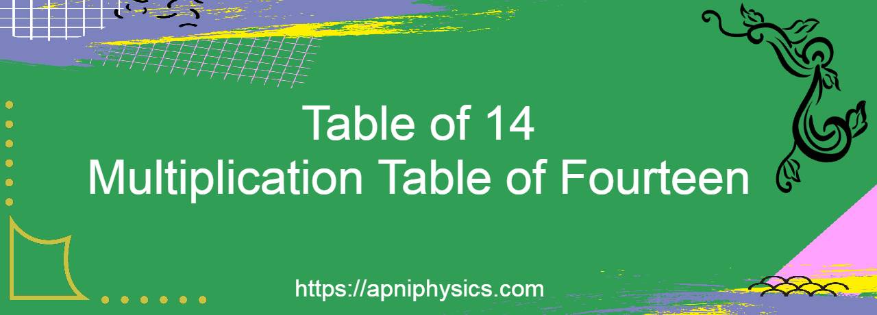 table of fourteen apniphysics