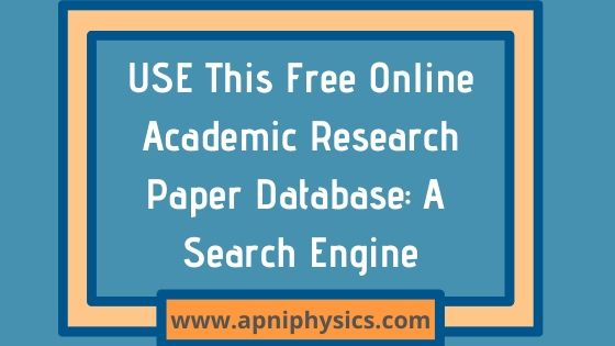 free research paper database