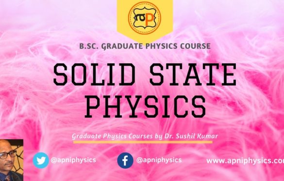 Solid State Physics for Graduate Students