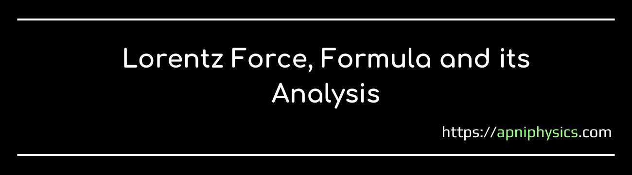 Lorentz force